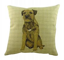 подушка с фото бордер терьера border terrier в Кургане
