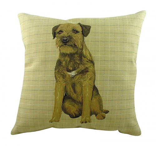 подушка с фото бордер терьера border terrier в Кургане