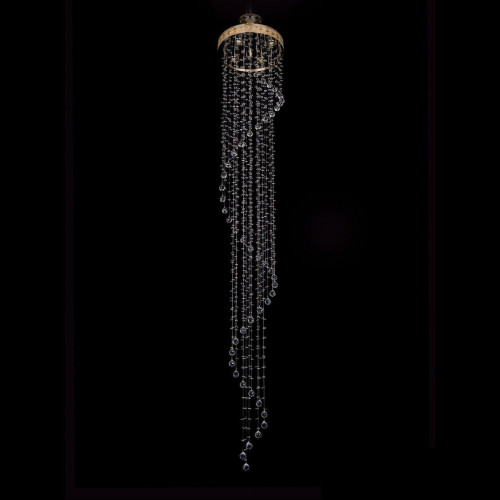 каскадная люстра bohemia ivele 8313/40-250/g/balls в Кургане