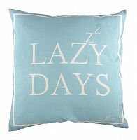 подушка с надписью lazy days в Кургане