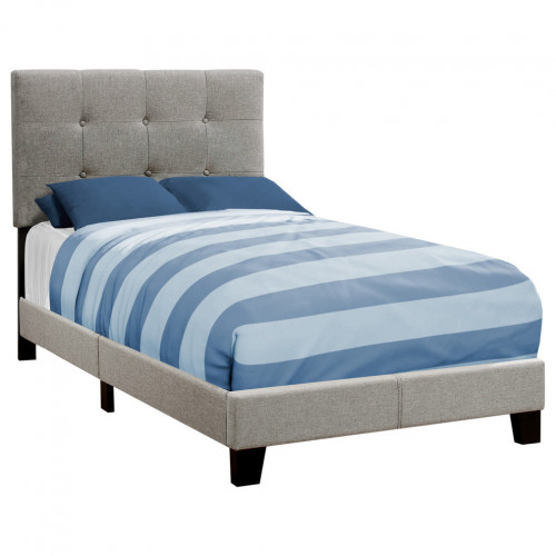 кровать gray linen 140х200 в Кургане