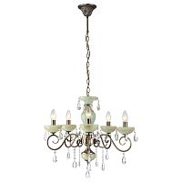 подвесная люстра arte lamp onyx green a9592lm-5ab в Кургане