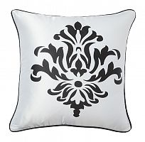 подушка с геральдическими лилиями fleur de lys ii white в Кургане
