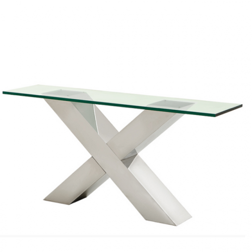 консоль x от eichholtz хром в Кургане