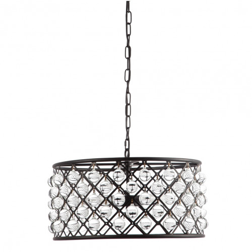 люстра cassiel чёрная, прозрачная в Кургане
