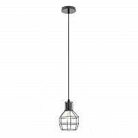 подвесной светильник эра loft pl11 bk в Кургане