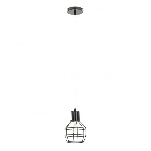 подвесной светильник эра loft pl11 bk в Кургане