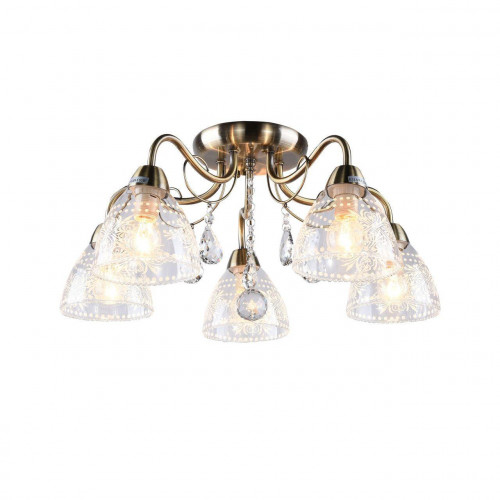 потолочная люстра arte lamp rugiada a1658pl-5ab в Кургане