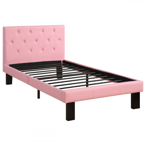 кровать poundex faux leather 90х200 в Кургане