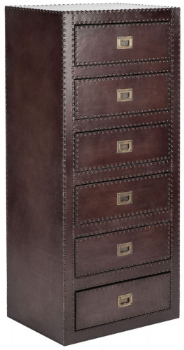комод sheppard 6 drawers gun metal в Кургане