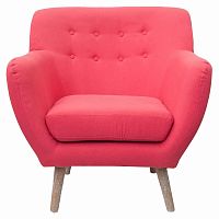 кресло fuller red розовое в Кургане