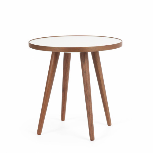 стол кофейный sputnik white and brown коичневый в Кургане