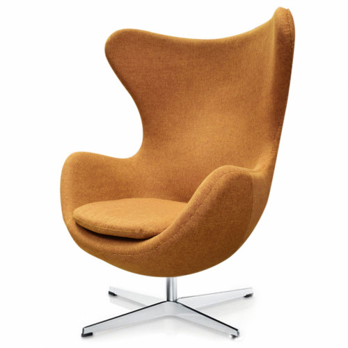 кресло egg chair темно-коричневое в Кургане