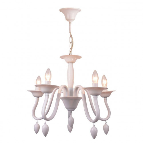 подвесная люстра toplight martina tl7310d-05wh в Кургане