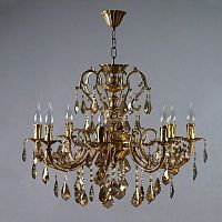 подвесная люстра ambiente alicante 8888/8 ab honey leaf в Кургане