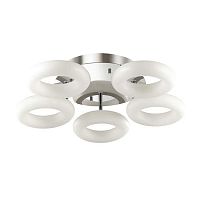 потолочная светодиодная люстра odeon light reggio 3966/65l в Кургане