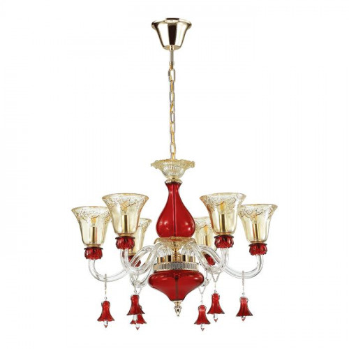 подвесная люстра odeon light madlen 4004/6 в Кургане