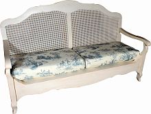 французкая лавочка mobilier de maison сине-белая в Кургане