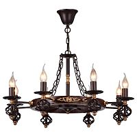 подвесная люстра arte lamp cartwheel a4550lm-8ck в Кургане