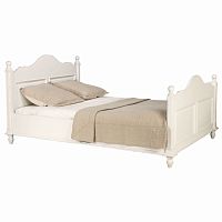 кровать полутораспальная 140х200 белая нордик в Кургане