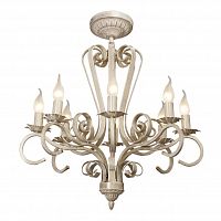 потолочная люстра vitaluce v1072/8pl бежевая в Кургане