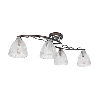 потолочная люстра idlamp nield 232/4pf-blackchrome в Кургане