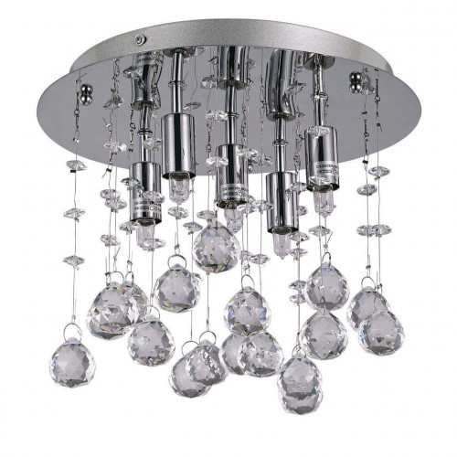 потолочный светильник ideal lux moonlight pl5 cromo в Кургане