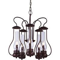 подвесная люстра arte lamp bulbo a8955lm-5br в Кургане