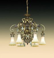 подвесная люстра odeon light ponga 2431/6 в Кургане
