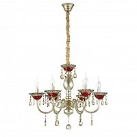 подвесная люстра odeon light dezira 3394/6 в Кургане