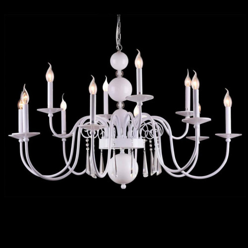 подвесная люстра newport 32212/c white в Кургане