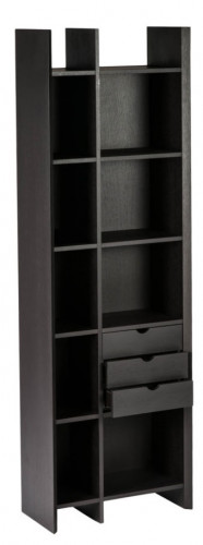 шкаф книжный mdhrrlb070rv коричневый в Кургане