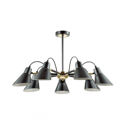 потолочная люстра lumion naomi 3709/7c черная в Кургане