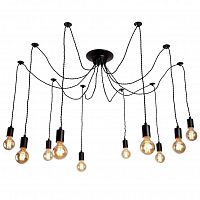 подвесная люстра arte lamp 76 a9184sp-10bk в Кургане