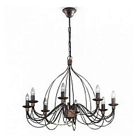 подвесная люстра ideal lux corte sp8 ruggine в Кургане