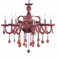 подвесная люстра ideal lux giudecca sp8 rosso в Кургане