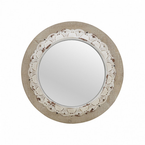 зеркало круглое в белой раме hist в Кургане