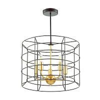 подвесная люстра lumion rupert 4410/5 черная в Кургане