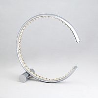 настольная лампа eurosvet vortex 80411/1 хром в Кургане
