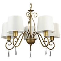 подвесная люстра arte lamp carolina a9239lm-5br в Кургане