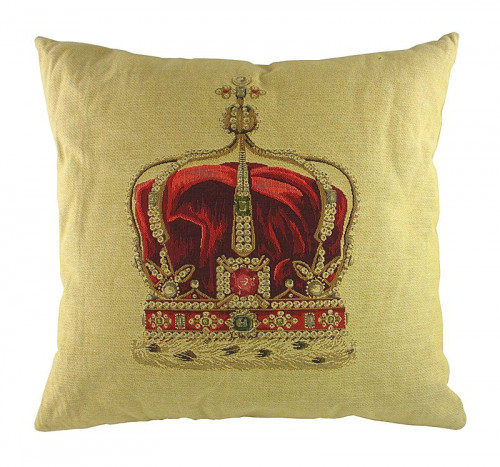 подушка с картинкой короны queen crown cream в Кургане