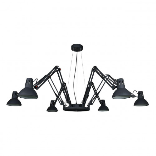 подвесная люстра arte lamp ragno a2043sp-6bk в Кургане