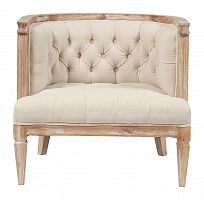 кресло westwood contemporary chair бежевый лен в Кургане