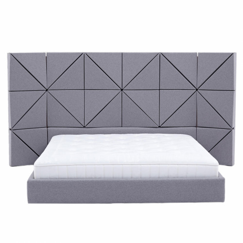 кровать двуспальная 180х200 фиолетовая floe comforty в Кургане