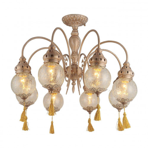 потолочная люстра arte lamp a2146pl-8ga золото в Кургане