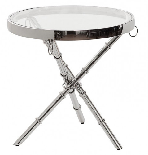 стол журнальный polar silver 50х50х50 в Кургане