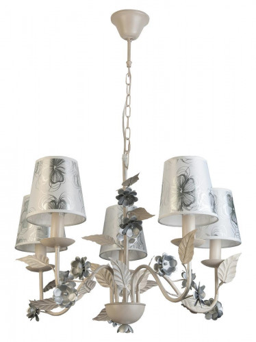 подвесная люстра toplight madlyn tl5630d-05wh в Кургане