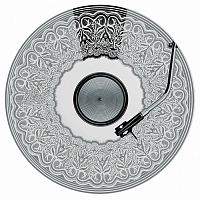 блюдо сервировочное граммофон в Кургане