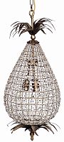 люстра дизайнерская chandelier3 медь и прозрачное стекло в Кургане