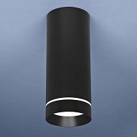 потолочный светодиодный светильник elektrostandard dlr022 12w 4200k черный матовый 4690389102967 в Кургане